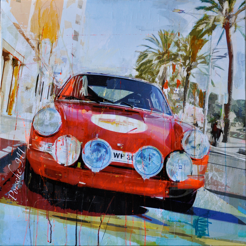Illustration for article titled These amazing car paintings were done without photoshop
